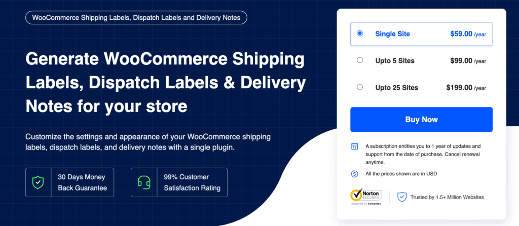 WooCommerce Shipping Labels